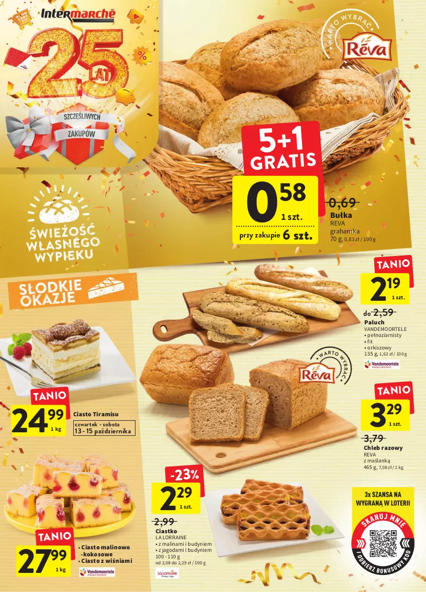 Gazetka promocyjna Intermarche - Gazetka Intermarche - ważna 13.10 do 19.10.2022 - strona 26 - produkty: Bułka, Chleb, Gra, Kokos