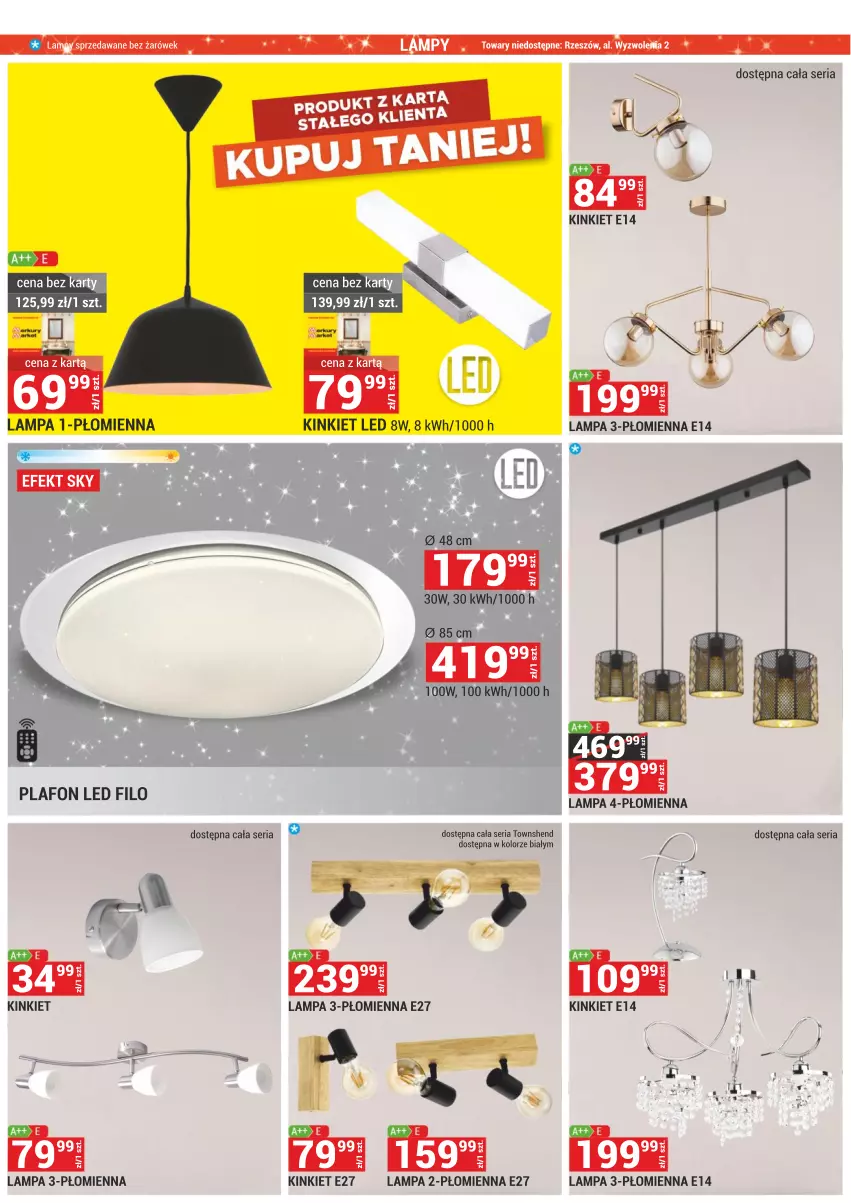 Gazetka promocyjna Merkury Market - ważna 01.12 do 31.12.2021 - strona 13 - produkty: Lampa, Plafon, Plafon LED, Ser