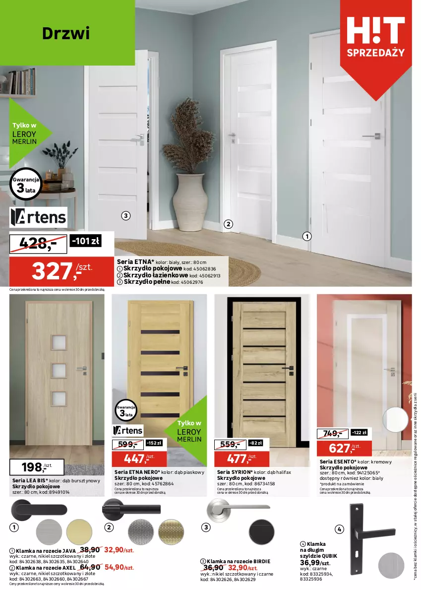 Gazetka promocyjna Leroy Merlin - Gazetka Leroy Merlin - ważna 15.10 do 17.11.2025 - strona 12 - produkty: Bateria, Bursztyn, Dron, Drzwi, Fa, Gra, Klamka, Korpusy, Kuchnia, Meble, Piekarnik, Por, Ser, Szafka, Zlew, Zlewozmywak