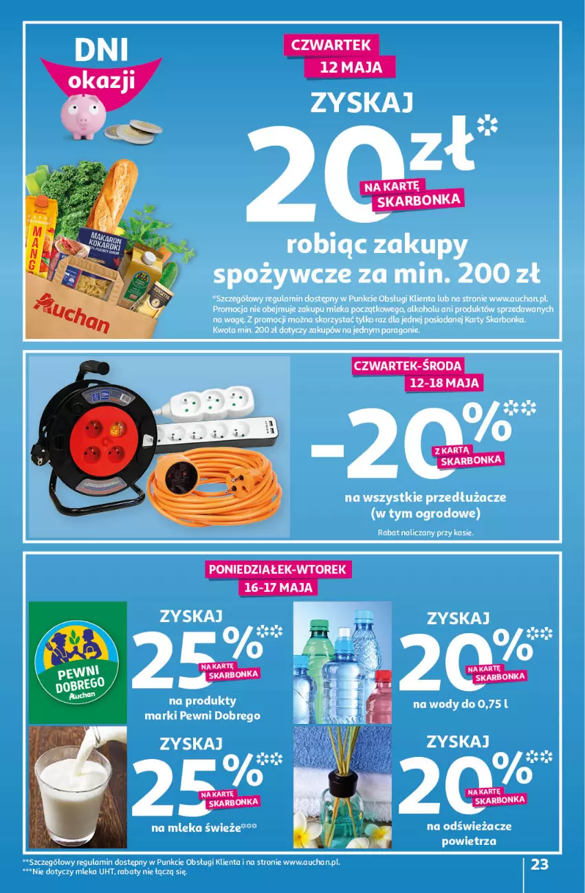 Gazetka promocyjna Auchan - Zadbaj o piękny ogród Hipermarkety - ważna 12.05 do 21.05.2022 - strona 23