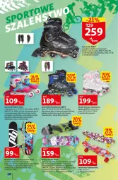 Gazetka promocyjna Auchan - Zadbaj o piękny ogród Hipermarkety - Gazetka - ważna od 21.05 do 21.05.2022 - strona 20 - produkty: Wrotki, Rolki, Deskorolka, Dzieci