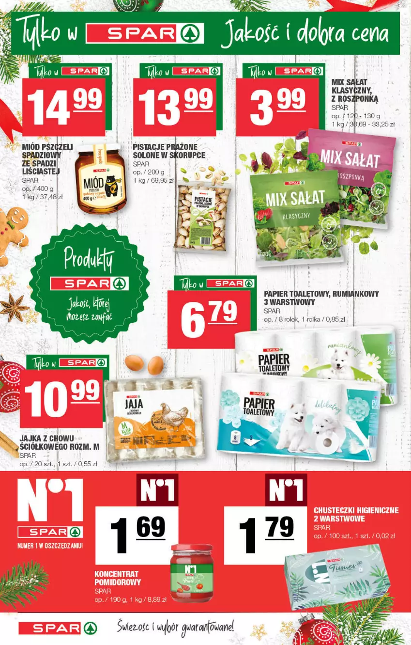 Gazetka promocyjna Spar - Spar - ważna 12.12 do 22.12.2021 - strona 6 - produkty: Miód, Papier, Papier toaletowy, Pistacje, Rum