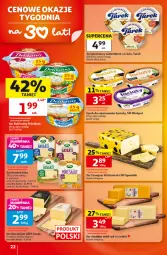 Gazetka promocyjna Auchan - Gazetka 30 Lat Hipermarket Auchan - Gazetka - ważna od 16.09 do 16.09.2026 - strona 22 - produkty: Cheddar, Ser, Kasztelan, Rama, Brie, Ser Kasztelan, Havarti, Serek, Camembert, Ser pleśniowy