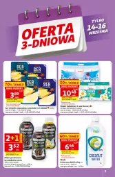 Gazetka promocyjna Auchan - Gazetka 30 Lat Hipermarket Auchan - Gazetka - ważna od 16.09 do 16.09.2026 - strona 3 - produkty: Maasdam, Ser, Ser tylżycki, Ementaler, Papier, Papier toaletowy, Woda, Kokos, Mleko