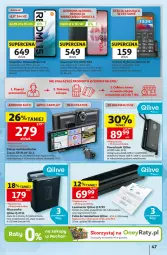 Gazetka promocyjna Auchan - Gazetka 30 Lat Hipermarket Auchan - Gazetka - ważna od 16.09 do 16.09.2026 - strona 47 - produkty: Halo, Acer, Telefon, Kosz, MyPhone, Tera, Niszczarka, Tarka, Kamera, Bateria, Latarka, Powerbank, Smartfon, Fa