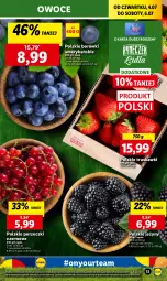 Gazetka promocyjna Lidl - GAZETKA - Gazetka - ważna od 06.07 do 06.07.2024 - strona 17 - produkty: Ser, Por, Truskawki, Jeżyny, Porzeczki czerwone, Owoce, Chleb