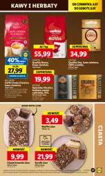 Gazetka promocyjna Lidl - GAZETKA - Gazetka - ważna od 06.07 do 06.07.2024 - strona 35 - produkty: Torebka, Earl Grey, Ser, Kawa ziarnista, Bell, Kawa mielona, Kawa, Herbata czarna, Lion, Lavazza, Bella, Herbata, Brownie, Fa