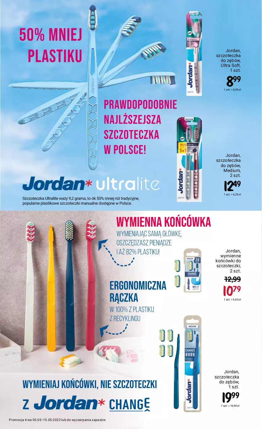 Gazetka promocyjna Rossmann - ważna 05.05 do 15.05.2022 - strona 8 - produkty: Końcówki do szczoteczk, Szczoteczka, Szczoteczka do zębów