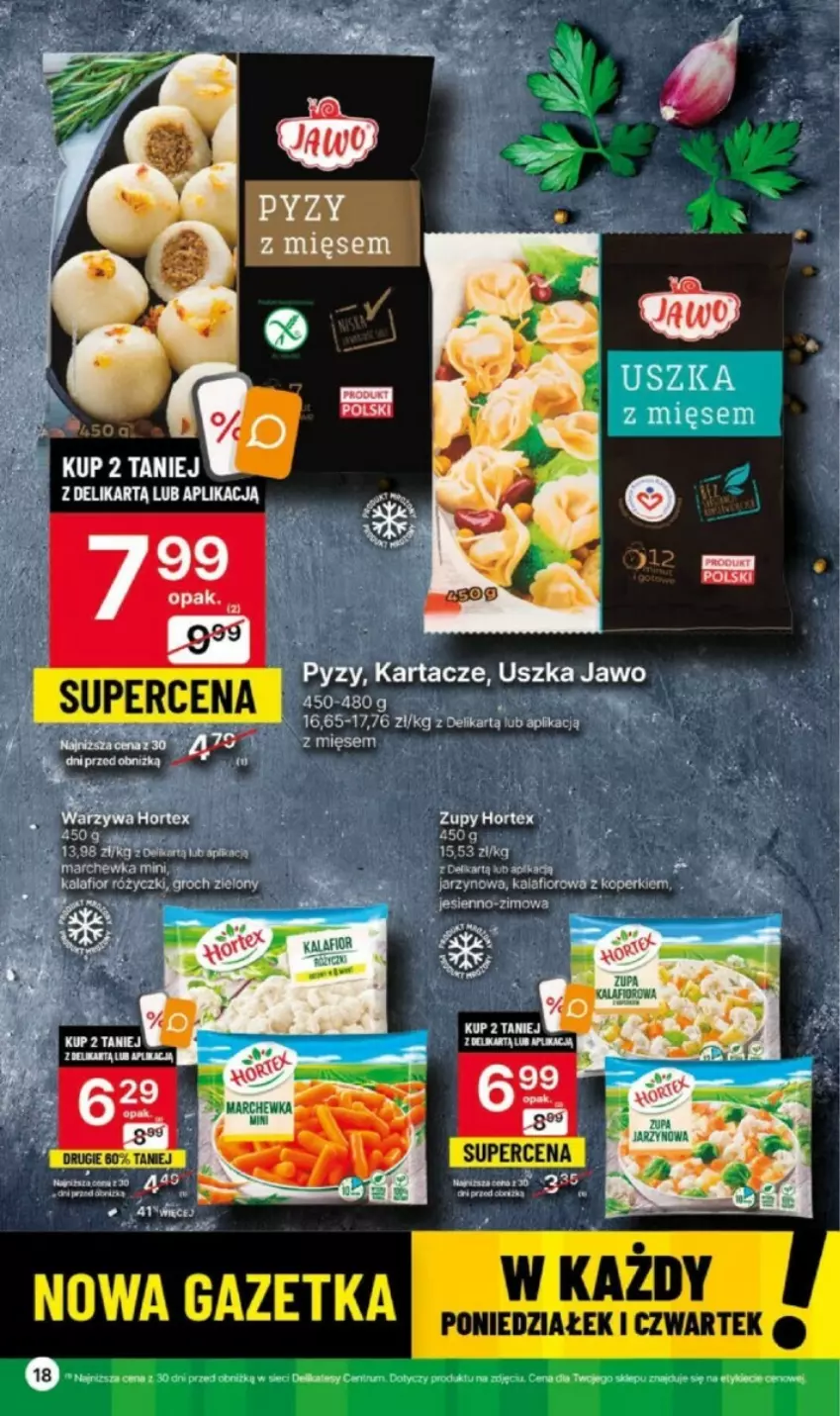 Gazetka promocyjna Delikatesy Centrum - ważna 02.11 do 08.11.2023 - strona 10 - produkty: Fa, Groch, Hortex, Kalafior, Marchewka