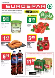 Gazetka promocyjna Spar - EuroSpar - Gazetka - ważna od 01.05 do 01.05.2025 - strona 1 - produkty: Piwo, Ketchup, Pur, Pepsi, Morliny, Kotlin, Kiełbasa