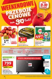 Gazetka promocyjna Auchan - Gazetka 30 Lat Hipermarket Auchan - Gazetka - ważna od 14.01 do 14.01.2026 - strona 2 - produkty: LED TV, Tablet, Fairy, Zmywarki, Tabletki do zmywarki, Jabłka, Fa