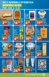 Gazetka promocyjna Aldi - Pełna oferta - Gazetka - ważna od 10.02 do 10.02.2024 - strona 21 - produkty: Sałatka, Serek puszysty, Ciastka, Sos, Ser, Mus, Gra, Rio Mare, Krem do rąk, Pasztet, Chipsy, Sałat, Serek, Pizza, Precle, Pizza margherita, Krewetki, Tuńczyk