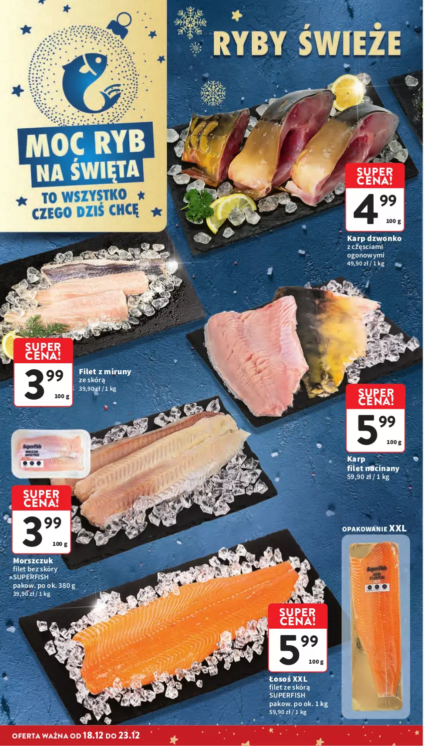 Gazetka promocyjna Intermarche - Gazetka Intermarche - ważna 18.12 do 23.12.2025 - strona 14 - produkty: Karp