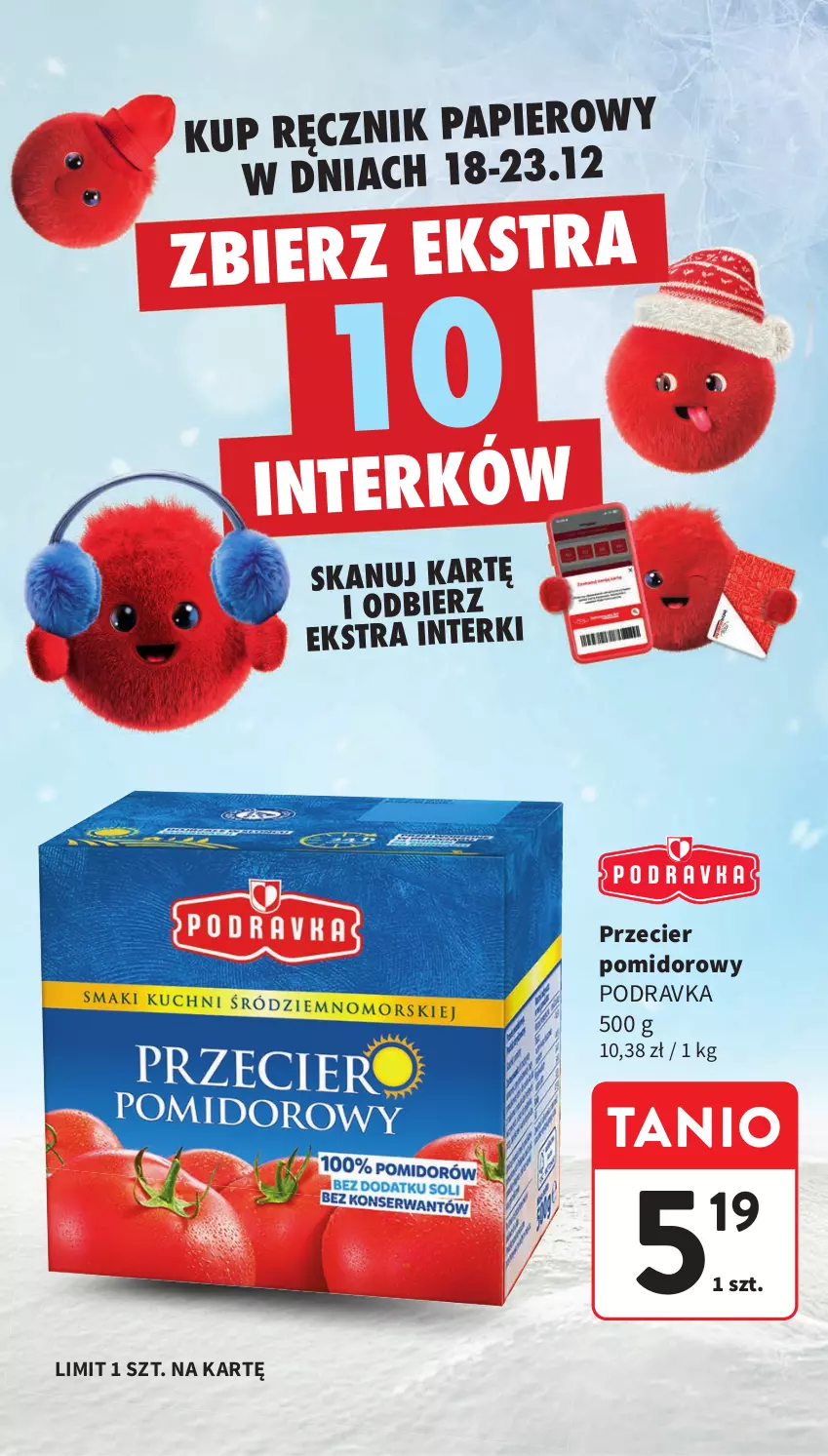 Gazetka promocyjna Intermarche - Gazetka Intermarche - ważna 18.12 do 23.12.2025 - strona 58 - produkty: Papier, Podravka, Ręcznik