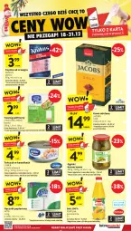 Gazetka promocyjna Intermarche - Gazetka Intermarche - Gazetka - ważna od 23.12 do 23.12.2025 - strona 11 - produkty: Krakus, Sos, Sok, Ser, Gra, Papier, Twaróg, Ogórki konserwowe, Kawa mielona, Kawa, Szynka, Fortuna, Ręcznik, Rolki, Twaróg półtłusty, Tuńczyk, Jacobs, Lisner