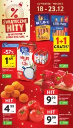 Gazetka promocyjna Intermarche - Gazetka Intermarche - Gazetka - ważna od 23.12 do 23.12.2025 - strona 7 - produkty: Kurczak, Ser, Gra, Papryka czerwona, Parówki, Papryka, Berlinki, Mleko