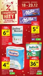 Gazetka promocyjna Intermarche - Gazetka Intermarche - Gazetka - ważna od 23.12 do 23.12.2025 - strona 8 - produkty: Ludwik, Gin, Ręcznik kuchenny, Tablet, Ręcznik, Rolki, Czekolada, Zmywarki, Tabletki do zmywarki, Milka
