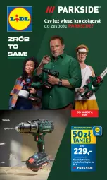 Gazetka promocyjna Lidl - GAZETKA - Gazetka - ważna od 09.09 do 09.09.2023 - strona 1 - produkty: Parkside, Akumulatorowa wiertarkowkrętark, Wiertarkowkrętarka, Tarka, Wkręt, Wkrętarka, Akumulator