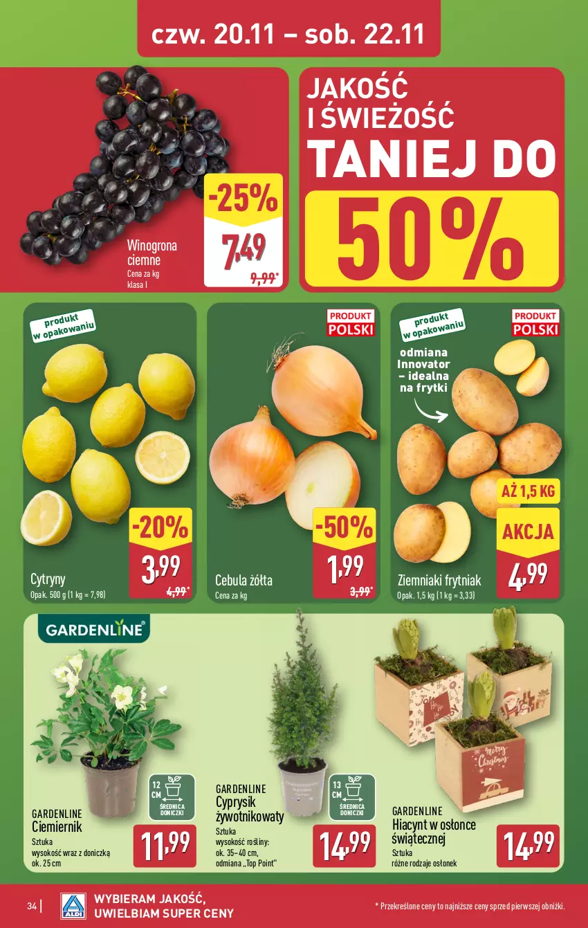 Gazetka promocyjna Aldi - Pełna oferta - ważna 17.11 do 22.11.2025 - strona 34