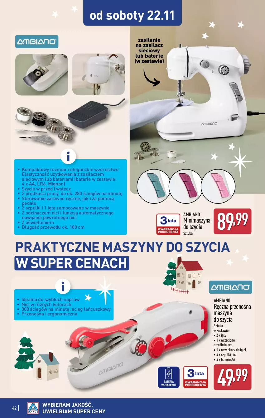 Gazetka promocyjna Aldi - Pełna oferta - ważna 17.11 do 22.11.2025 - strona 42