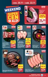 Gazetka promocyjna Aldi - Pełna oferta - Gazetka - ważna od 22.11 do 22.11.2025 - strona 35 - produkty: Kurczak, Por, Stek wołowy, Polędwiczka wieprzowa, Tatar wołowy, Stek, Mięsne specjały, Lack, Kiełbasa biała, Kiełbasa