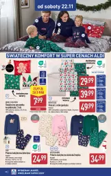 Gazetka promocyjna Aldi - Pełna oferta - Gazetka - ważna od 22.11 do 22.11.2025 - strona 38 - produkty: Pościel, Poszewka, Wełna, Dzieci, Piżama, Fa