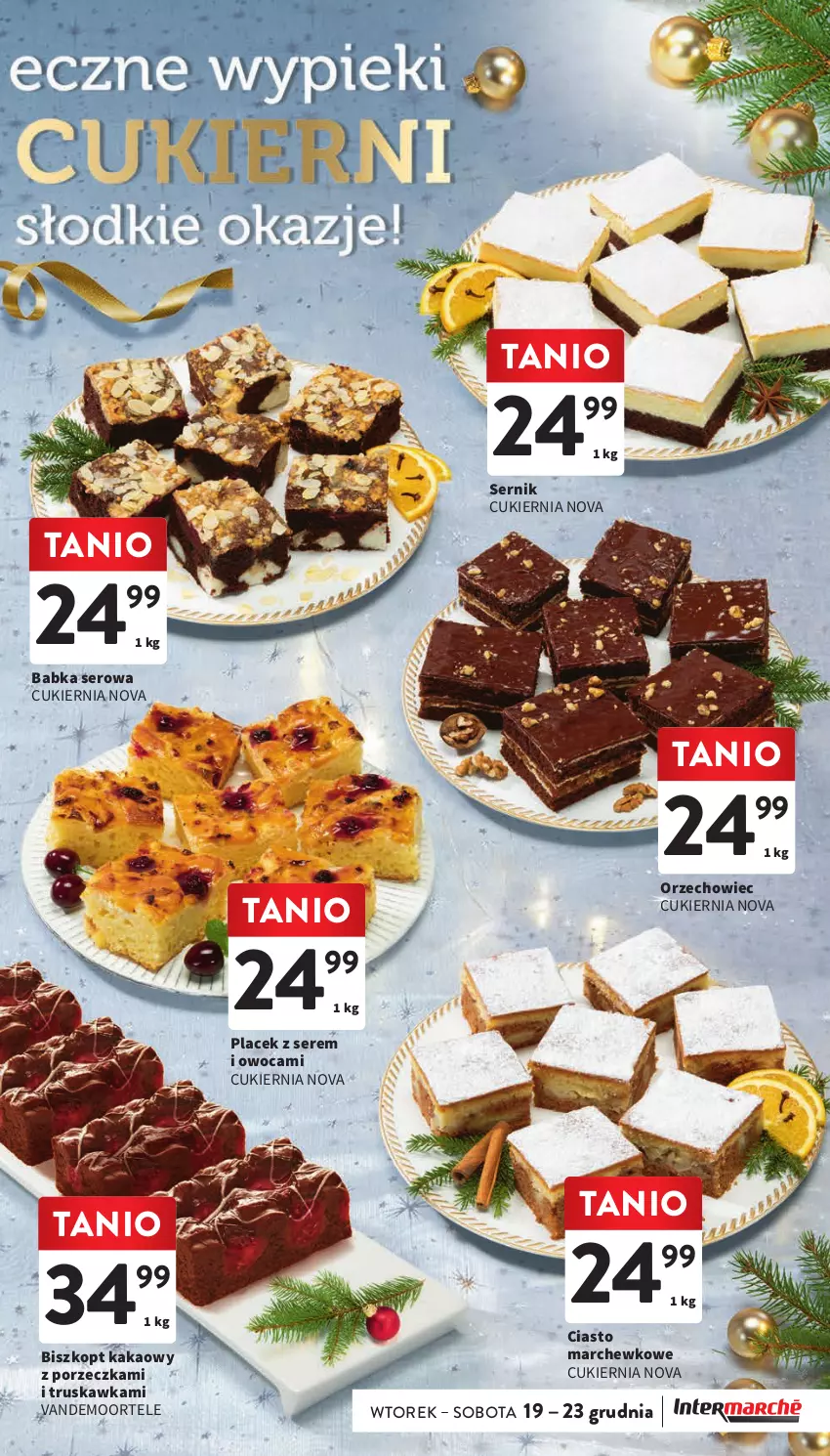 Gazetka promocyjna Intermarche - Gazetka Intermarche - ważna 19.12 do 23.12.2023 - strona 11 - produkty: Babka, Cukier, Kakao, Por, Ser