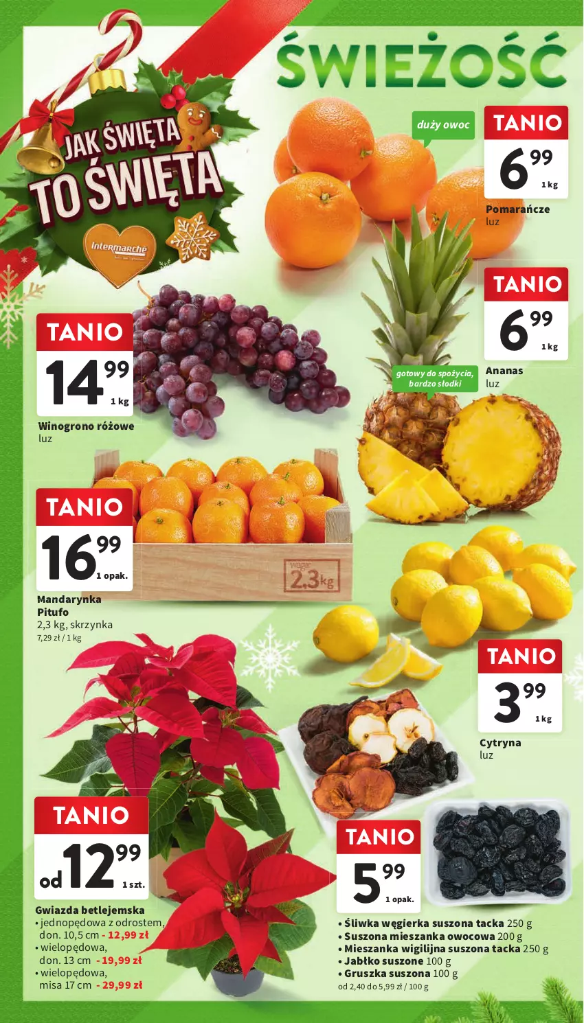 Gazetka promocyjna Intermarche - Gazetka Intermarche - ważna 19.12 do 23.12.2023 - strona 26 - produkty: Ananas, Gwiazda, Pomarańcze, Wino