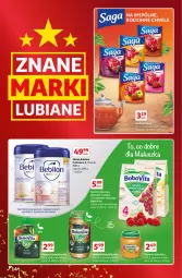 Gazetka promocyjna Auchan - Gazetka Znane Marki Lubiane Auchan - Gazetka - ważna od 11.12 do 11.12.2022 - strona 14 - produkty: Mleko Bebilon, Ser, Ryż, BoboVita, Saga, Serek, Deser, Waga, Herbata, Mleko, BEBILON