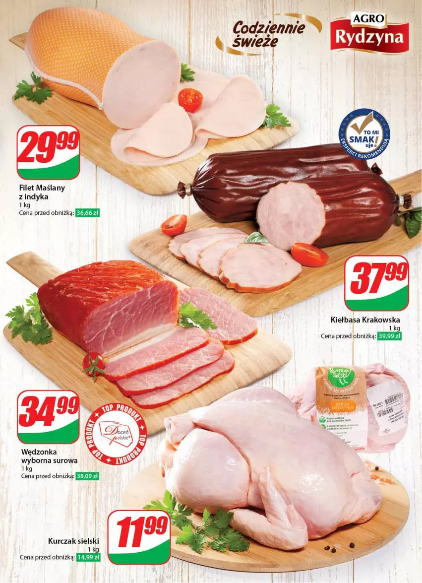 Gazetka promocyjna Dino - Gazetka 5 - ważna 30.01 do 06.02.2024 - strona 27 - produkty: Kiełbasa, Kiełbasa krakowska, Kurczak, Sok