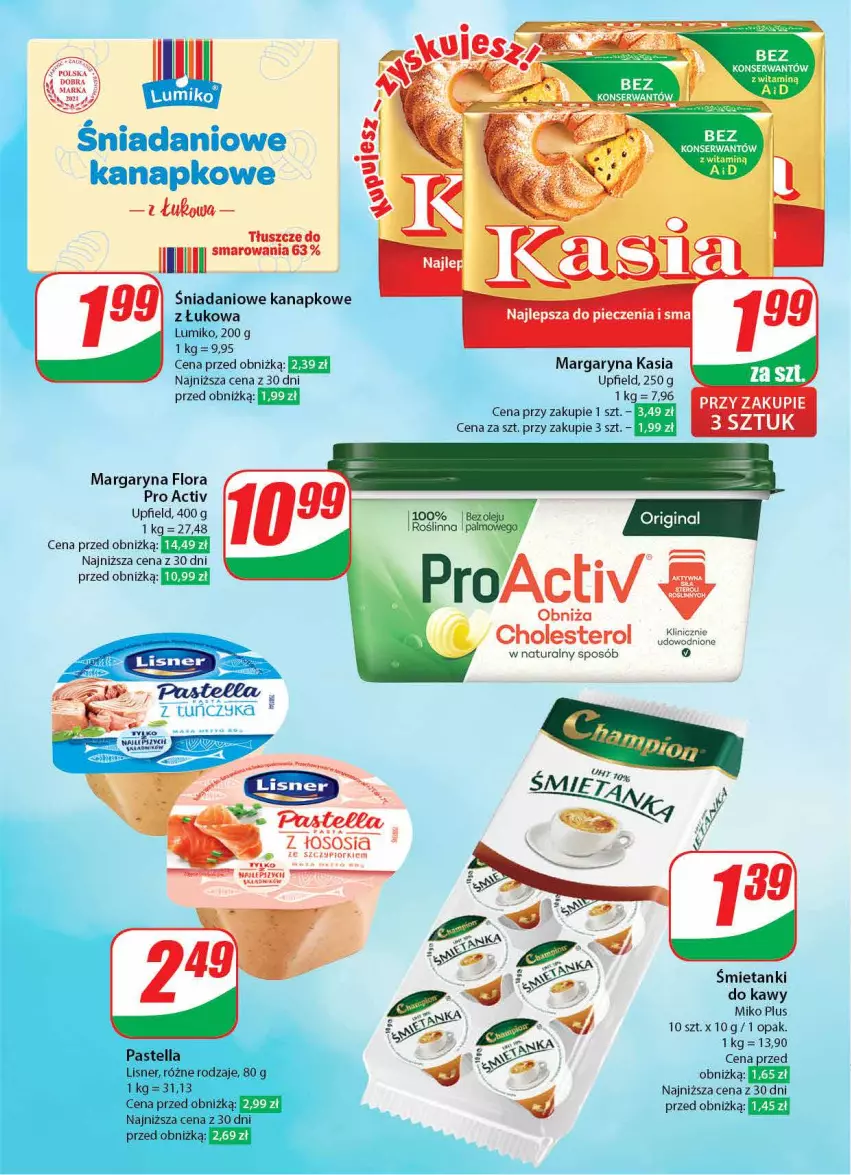 Gazetka promocyjna Dino - Gazetka 5 - ważna 30.01 do 06.02.2024 - strona 34 - produkty: Danio, Flora, Kasia, Margaryna, Piec, Ser