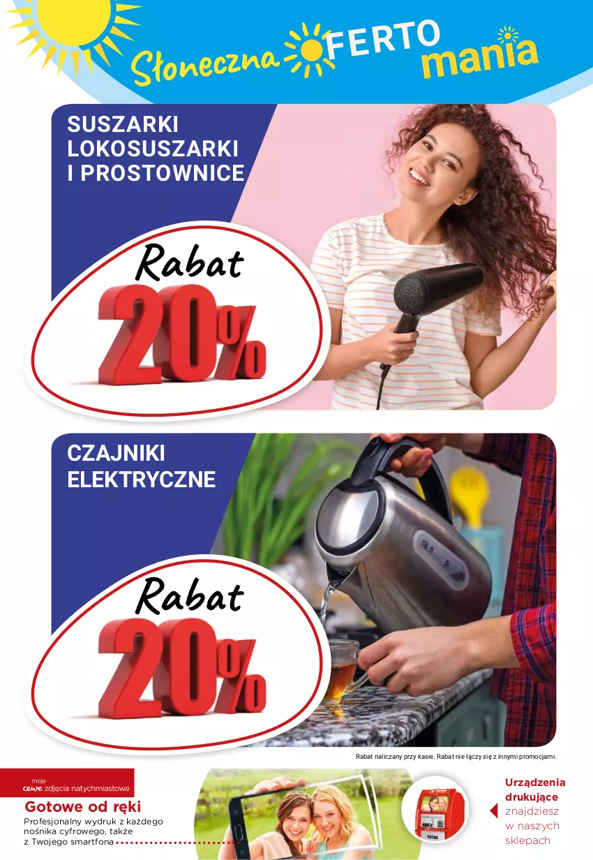 Gazetka promocyjna Bi1 - Słoneczna OFERTOmania - ważna 11.08 do 17.08.2021 - strona 8 - produkty: Czajnik, Czajniki elektryczne, Smartfon, Suszarki