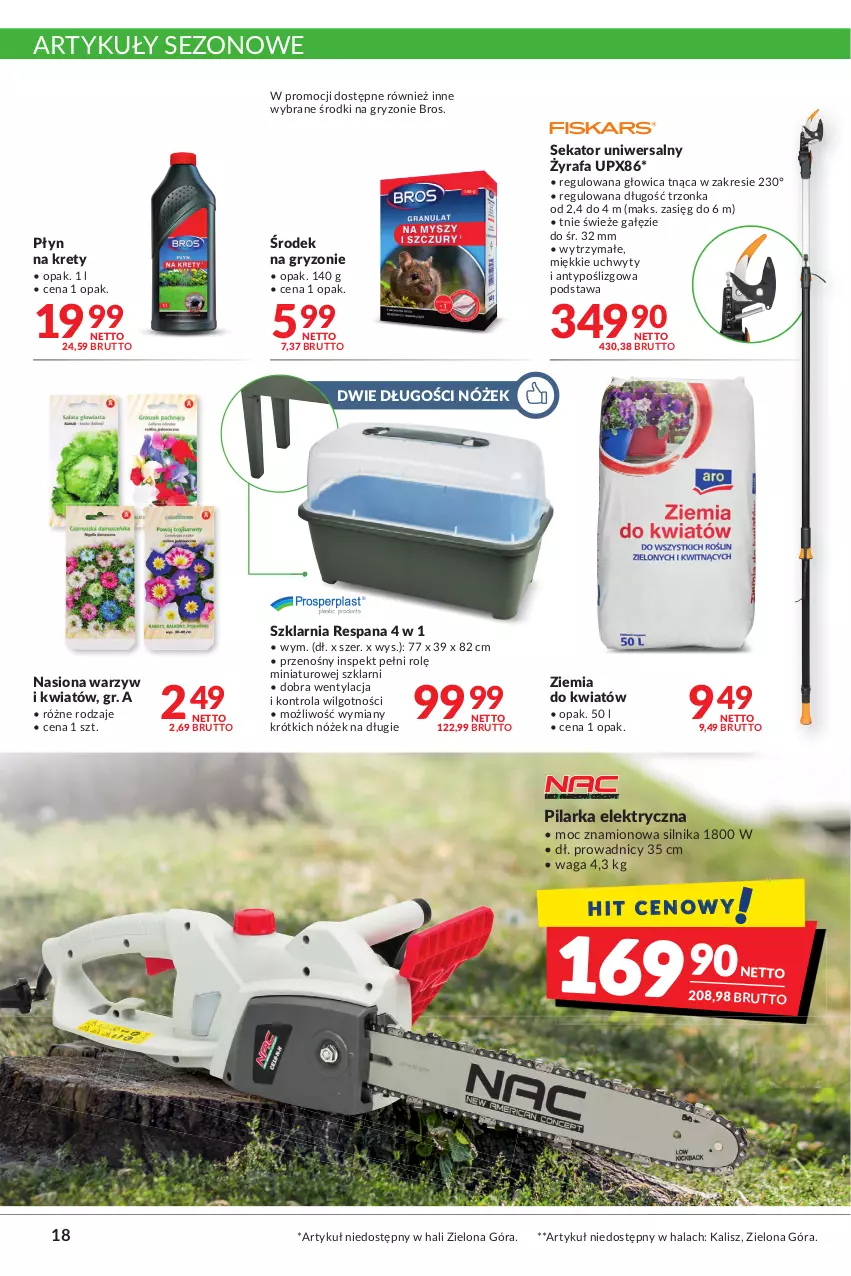 Gazetka promocyjna Makro - [Oferta promocyjna] Artykuły spożywcze i przemysłowe - ważna 22.02 do 07.03.2022 - strona 18 - produkty: Fa, Gry, Kret, LG, Sekator, Uchwyty, Waga