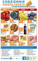 Gazetka promocyjna E Leclerc - Gazetka - ważna od 19.08 do 19.08.2023 - strona 8 - produkty: Kurczak, Jogurt naturalny, Top, Sos, Por, Zott, Jogurt, Papryka, Szal, Kosz, Panda, Szynka, Sport, Stock, Kotlet, Napój