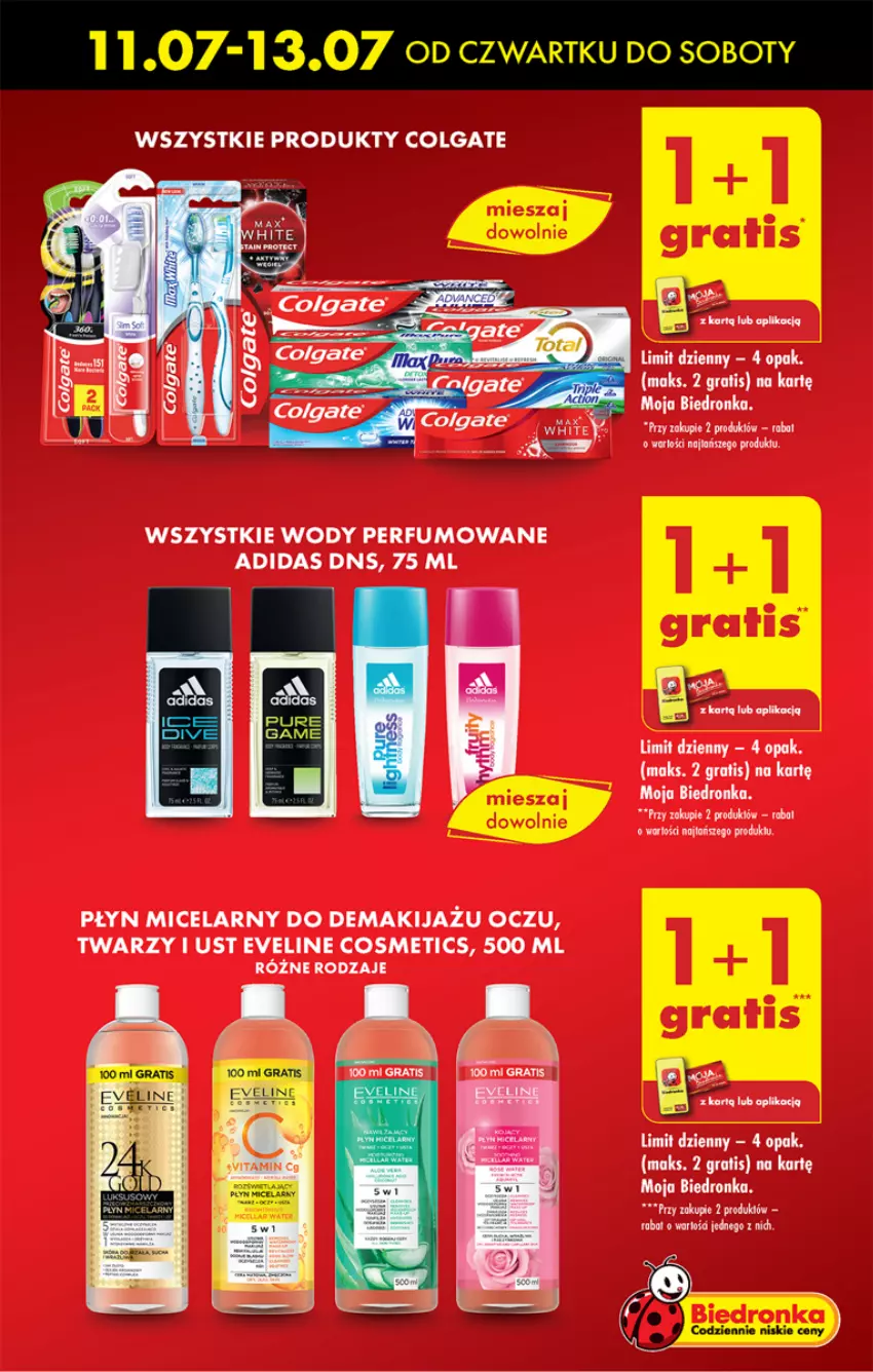 Gazetka promocyjna Biedronka - Od czwartku - ważna 11.07 do 17.07.2024 - strona 15 - produkty: Colgate, Dron, Eveline, Gra, LG, Makijaż, Płyn micelarny