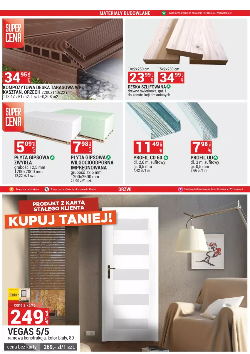 Gazetka promocyjna Merkury Market - Bielsko-Biała, Cieszyn, Jarosław, Kielce, Krosno, Ładna, Mielec, Nowy Sącz, Rybnik, Szaflary, Zamość - ważna 01.08 do 31.08.2021 - strona 33 - produkty: Deska szlifowana, LG, Płyta, Płyta gipsowa, Por