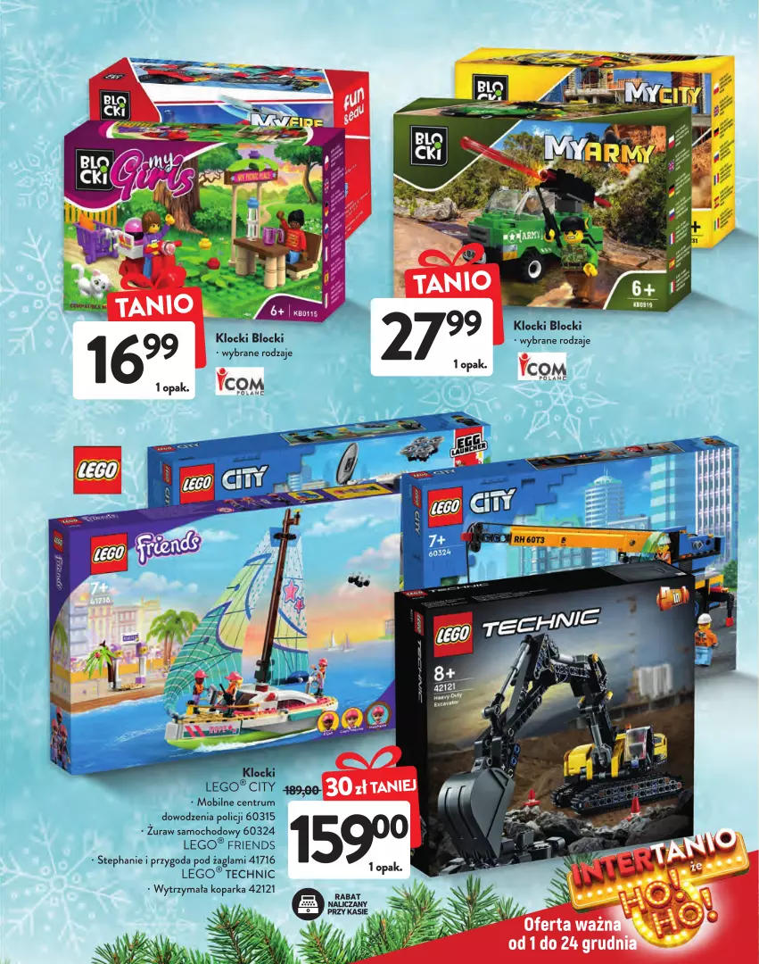 Gazetka promocyjna Intermarche - Gazetka Intermarche - ważna 01.12 do 24.12.2022 - strona 5 - produkty: Klocki, LEGO, Mobil, Parka, Rum