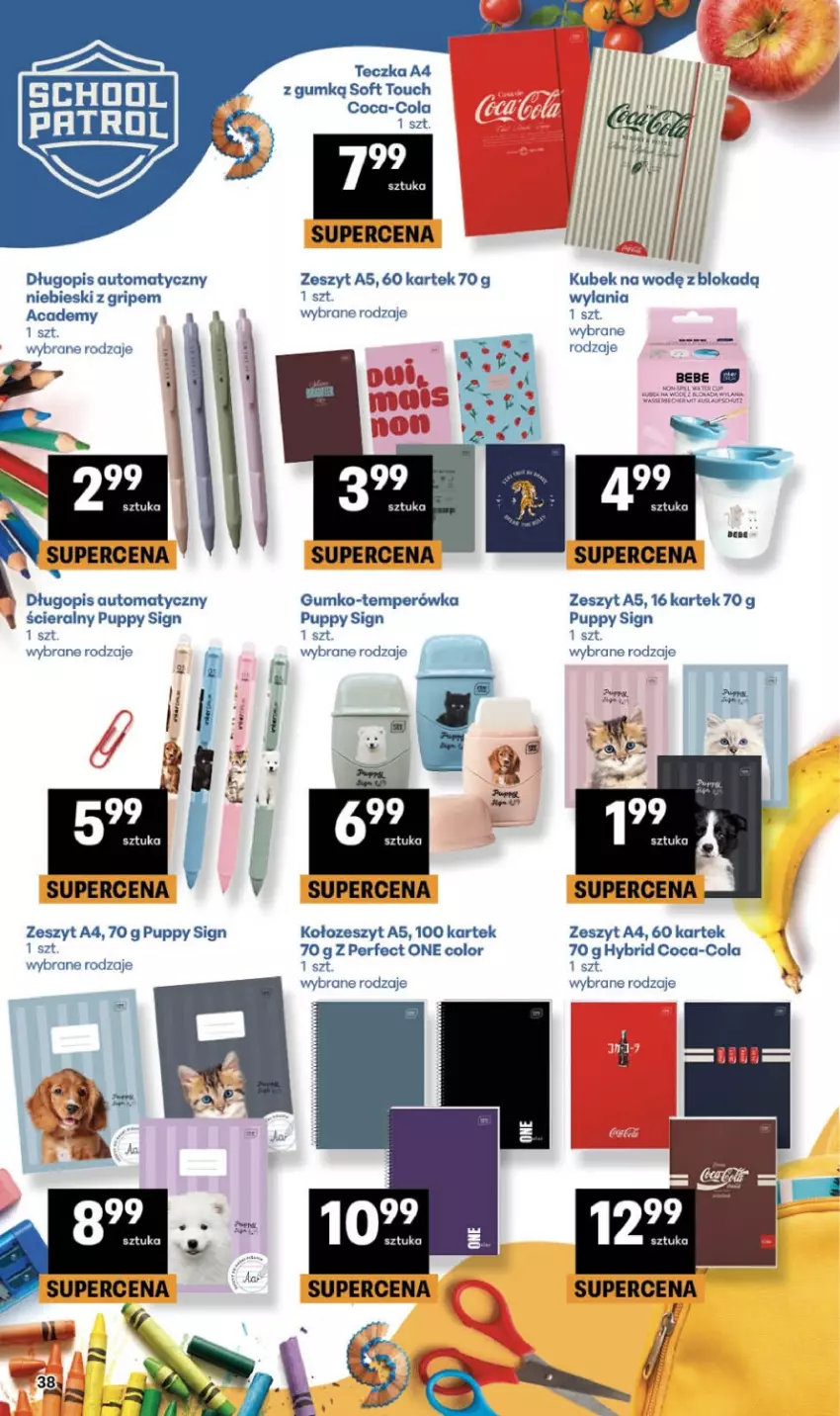 Gazetka promocyjna Delikatesy Centrum - Franczyza DC32 Czwartek - ważna 06.08 do 12.08.2026 - strona 38 - produkty: Coca-Cola, Długopis, Kubek