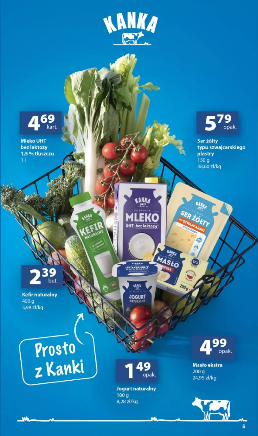 Gazetka promocyjna Delikatesy Centrum - Franczyza DC32 Czwartek - ważna 06.08 do 12.08.2026 - strona 5 - produkty: Cars, Jogurt, Jogurt naturalny, Kefir, Kefir naturalny, Mleko