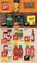 Gazetka promocyjna Delikatesy Centrum - Franczyza DC32 Czwartek - Gazetka - ważna od 12.08 do 12.08.2026 - strona 22 - produkty: Sos tabasco, Torebka, Ketchup, Kawa rozpuszczalna, Sos, Ryż, Rum, Por, Mus, Kawa, Kotlin, Herbata, Kamis, Heinz, Musztarda, Fa