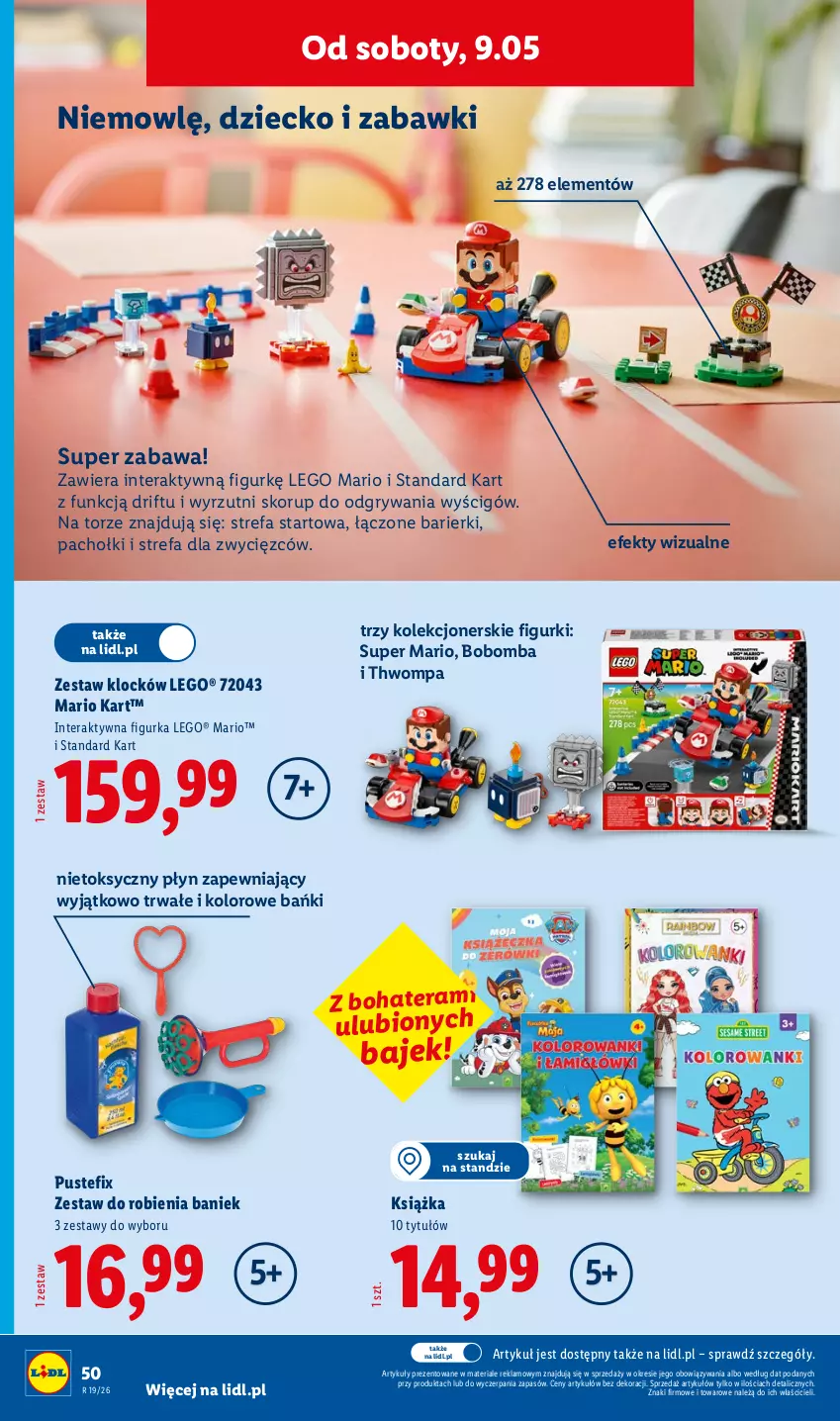 Gazetka promocyjna Lidl - Katalog ważny od 4.05 - ważna 04.05 do 09.05.2026 - strona 56 - produkty: Fa, Gry, Książka, LEGO, Tera