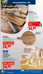 Gazetka promocyjna Lidl - Katalog ważny od 4.05 - Gazetka - ważna od 09.05 do 09.05.2026 - strona 18 - produkty: Silvercrest, Ser, Por, Noż, Nóż do chleba, Kuchnia, Deska do krojenia, Tran, Chleb