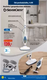 Gazetka promocyjna Lidl - Katalog ważny od 4.05 - Gazetka - ważna od 09.05 do 09.05.2026 - strona 24 - produkty: Silvercrest, Mop, Mop parowy, Kuchnia, Pojemnik, Narożnik, Dywan