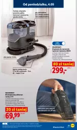 Gazetka promocyjna Lidl - Katalog ważny od 4.05 - Gazetka - ważna od 09.05 do 09.05.2026 - strona 25 - produkty: Silvercrest, Odkurzacz, Przewód, Szczotka, Woda, Dywan, Akumulator