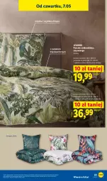 Gazetka promocyjna Lidl - Katalog ważny od 4.05 - Gazetka - ważna od 09.05 do 09.05.2026 - strona 29 - produkty: Ivar, Pościel, Poszewka