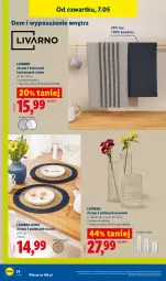 Gazetka promocyjna Lidl - Katalog ważny od 4.05 - Gazetka - ważna od 09.05 do 09.05.2026 - strona 34 - produkty: Ivar, Stół, Wazon, Podkład