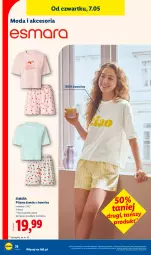 Gazetka promocyjna Lidl - Katalog ważny od 4.05 - Gazetka - ważna od 09.05 do 09.05.2026 - strona 38 - produkty: Moda, Piżama