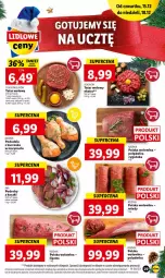 Gazetka promocyjna Lidl - GAZETKA - Gazetka - ważna od 18.12 do 18.12.2022 - strona 33 - produkty: Kurczak, Polędwica, Sok, Sokołów, Tatar wołowy, Podroby z kaczki, Wołowina