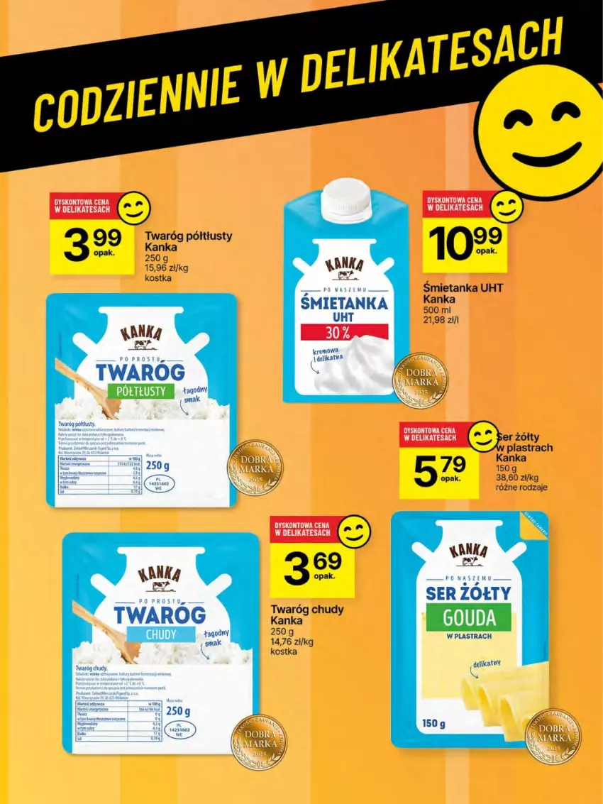 Gazetka promocyjna Delikatesy Centrum - Franczyza DC26 Czwartek - ważna 26.06 do 02.07.2025 - strona 48 - produkty: O nas, Ser, Twaróg, Twaróg chudy, Twaróg półtłusty
