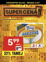 Gazetka promocyjna Delikatesy Centrum - Franczyza DC26 Czwartek - Gazetka - ważna od 02.07 do 02.07.2025 - strona 4 - produkty: Rum, Rolki, Foxy, LG